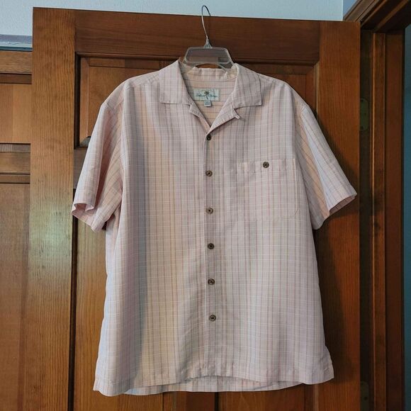 Men's Large Island Shores Short Sleeve top - Picture 1 of 5